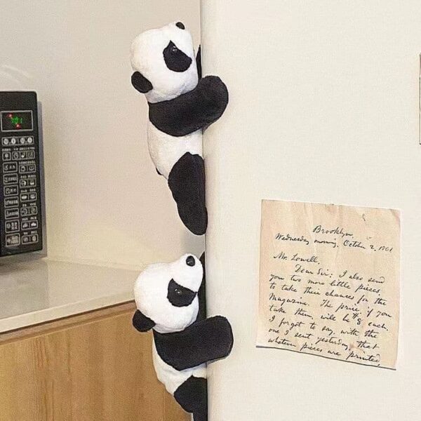 Panda Buddy Magnetic Plush Fridge Magnet