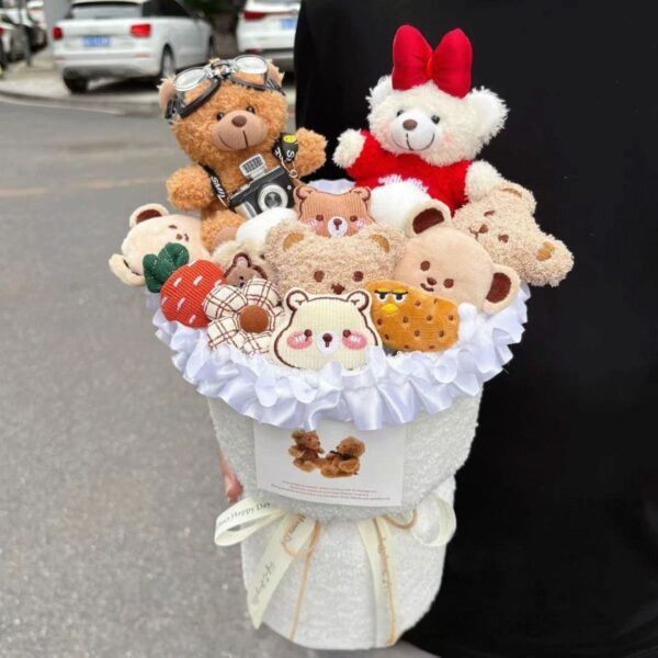 Luxury Plush Teddy Bear Bouquet Gift